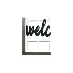 Kirklands Home Wood Interchangeable Arch Wall Plaque White Online