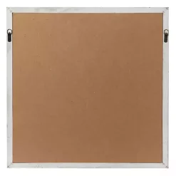 Kirklands Home White Wood Lattice Overlay Mirror Hot