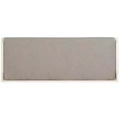 Kirklands Home White Wood Upholstered Storage Bench Hot