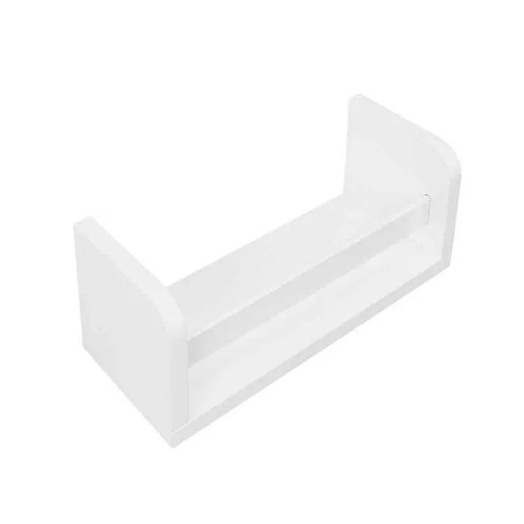 Kirklands Home White Wood Wall Bookshelves, Set of 2 New