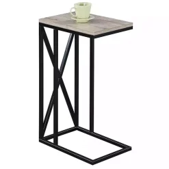 Kirklands Home Whitewash Tucson C-Table Brown Hot