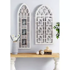 Collage Frames>Kirklands Home Whitewash Window Arch 6-Opening Collage Frame
