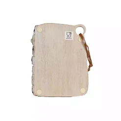 Kirklands Home Whitewashed Live Edge Wooden Cutting Board