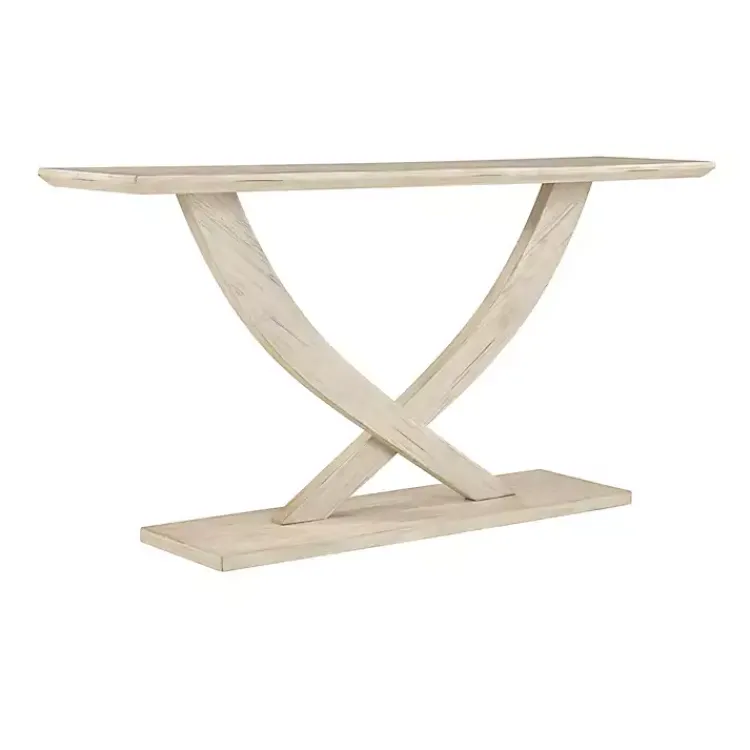Kirklands Home washed Ramus Console Table White Online
