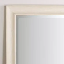 Kirklands Home Whitewashed Scoop Maggie Profile Mirror, 28x68 in. Sale