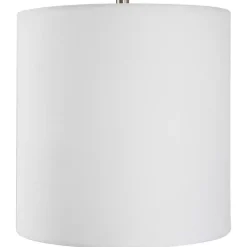 Kirklands Home washed Textured Ellie Table Lamp White