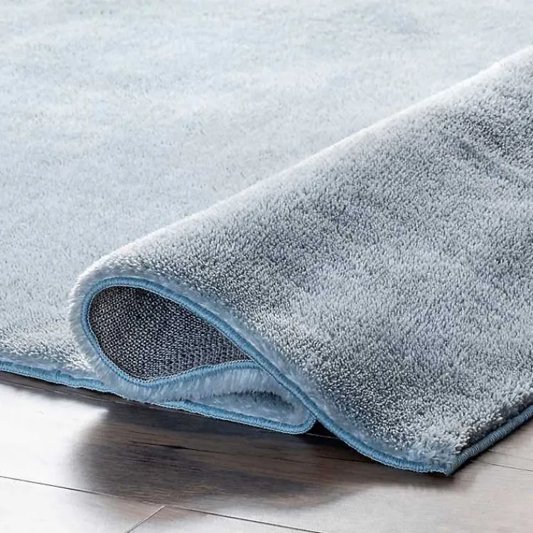 Kirklands Home Whitlow Shag Washable Area Rug, 8x10 Blue Online