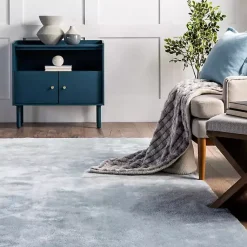 Kirklands Home Whitlow Shag Washable Area Rug, 8x10 Blue Online
