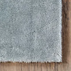 Kirklands Home Whitlow Shag Washable Area Rug, 6x9 Blue Hot