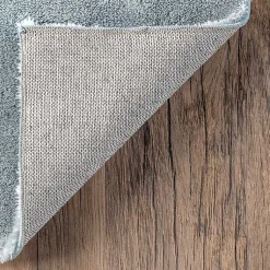 Kirklands Home Whitlow Shag Washable Area Rug, 6x9 Blue Hot
