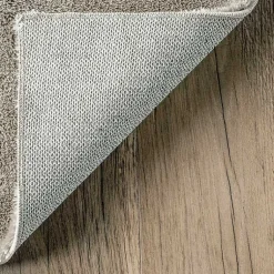 Kirklands Home Whitlow Shag Washable Area Rug, 5x8 Gray New