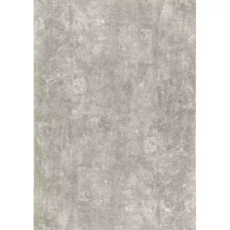 Kirklands Home Whitlow Shag Washable Area Rug, 6x9 Gray Sale