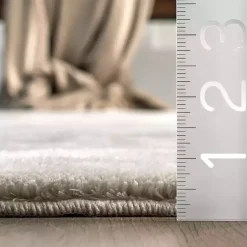 Kirklands Home Whitlow Shag Washable Area Rug, 6x9 Gray Sale