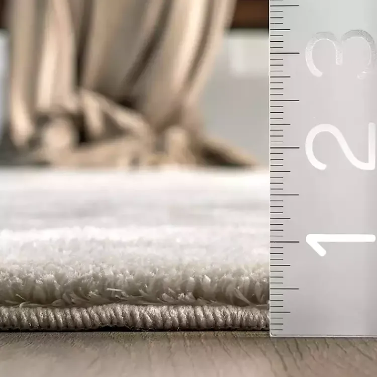 Kirklands Home Whitlow Shag Washable Area Rug, 6x9 Gray Sale