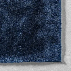 Kirklands Home Whitlow Navy Shag Washable Area Rug, 8x10 Blue Outlet
