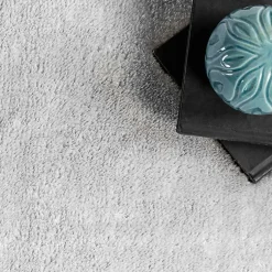 Kirklands Home Whitlow Shag Washable Area Rug, 6x9 Silver Sale