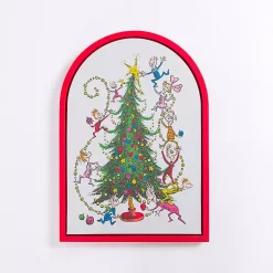 Christmas Art & Wall Decor>Kirklands Home Whoville Christmas Tree Canvas Art Print Multi
