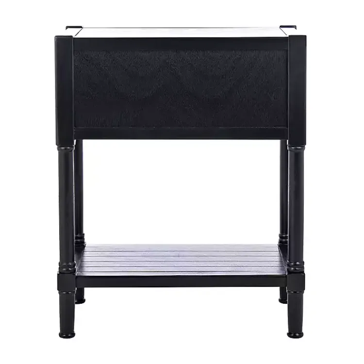 Kirklands Home Wilbert 3-Drawer Console Table Black Discount