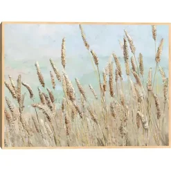 Kirklands Home Wild Beach Reeds Framed Canvas Art Print Multi