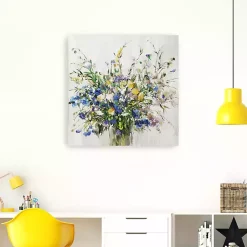 Kirklands Home Wild Grown Bouquet Canvas Art Print, 40x40 in. Clearance