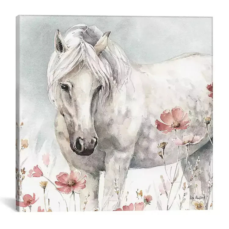 Kirklands Home Wild Horses V Canvas Art Print White Online