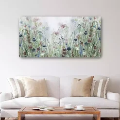 Kirklands Home Wildflower Fields Canvas Art Print Clearance