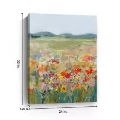 Kirklands Home Wildflower Meadow Canvas Art Print Online