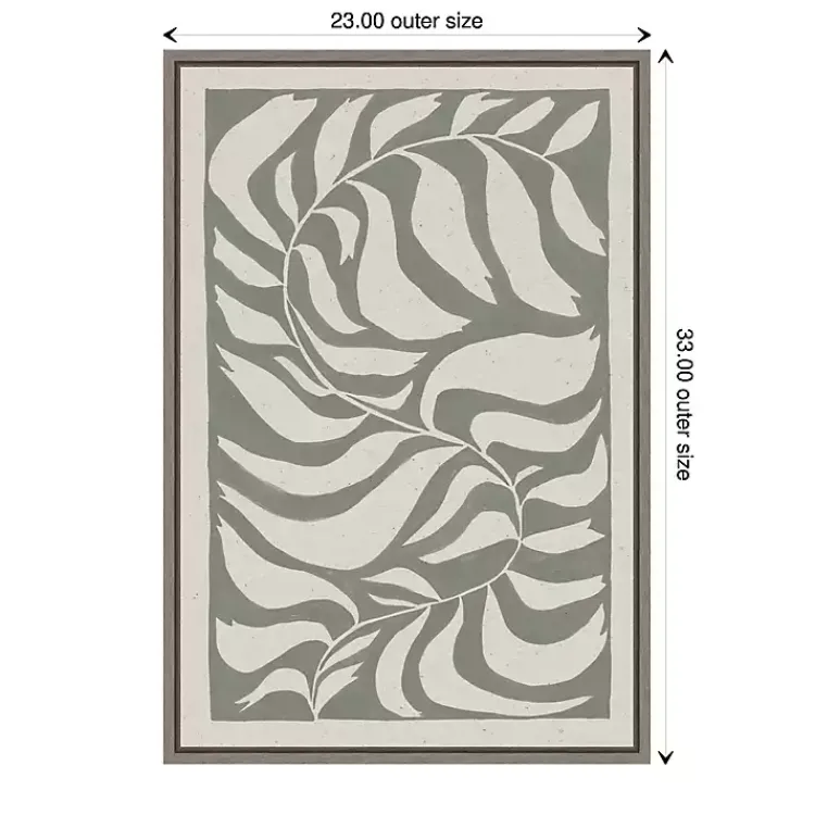 Kirklands Home Winding Vine Framed Canvas Art Print Discount