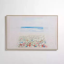 Kirklands Home Window with a Beach View Framed Canvas Art Print Best