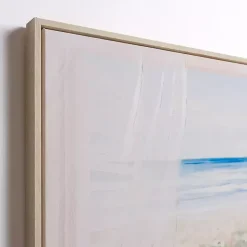 Kirklands Home Window with a Beach View Framed Canvas Art Print Best