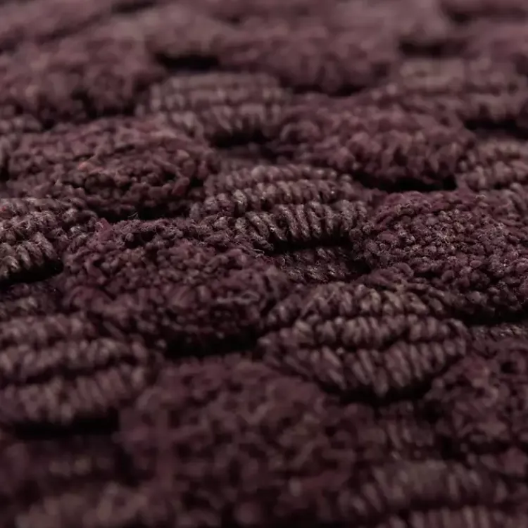 Pillows>Kirklands Home Wine Heavily Textured Pillow Purple
