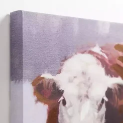 Kirklands Home Winter Cows Canvas Art Print Clearance