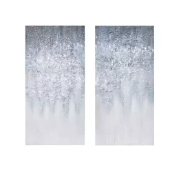 Kirklands Home Winter Glaze Canvas Art Prints, Set of 2 Hot