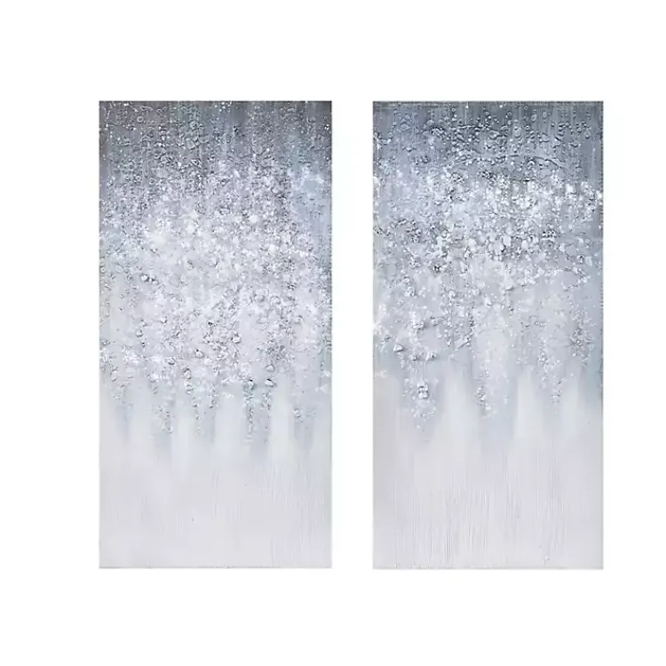 Kirklands Home Winter Glaze Canvas Art Prints, Set of 2 Hot
