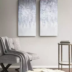 Kirklands Home Winter Glaze Canvas Art Prints, Set of 2 Hot