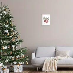 Christmas Art & Wall Decor>Kirklands Home Winter Mittens on Clothesline Wall Plaque