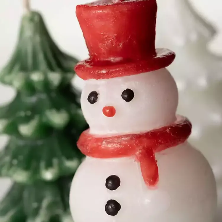 Candles>Kirklands Home Winter Wonderland Kitira Candles, Set of 3