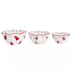 Kirklands Home Winterfest Candy Bowls, Set of 3 Outlet