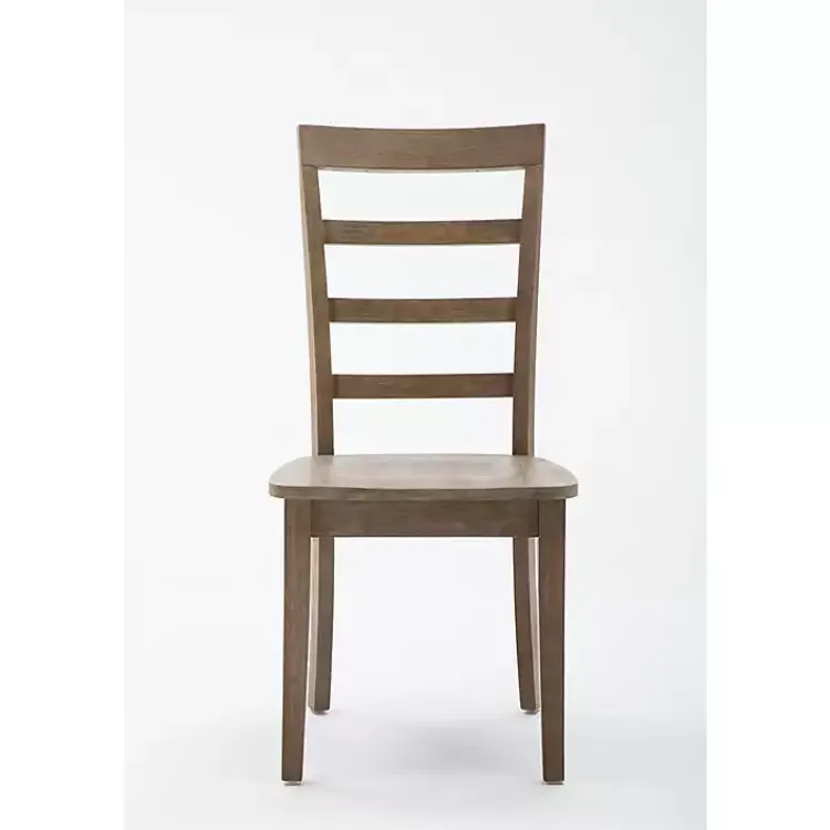 Kirklands Home Wire Brushed Natural Dining Chairs, Set of 2 Brown Discount