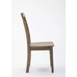Kirklands Home Wire Brushed Natural Dining Chairs, Set of 2 Brown Discount