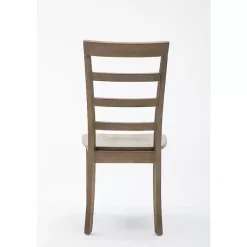 Kirklands Home Wire Brushed Natural Dining Chairs, Set of 2 Brown Discount