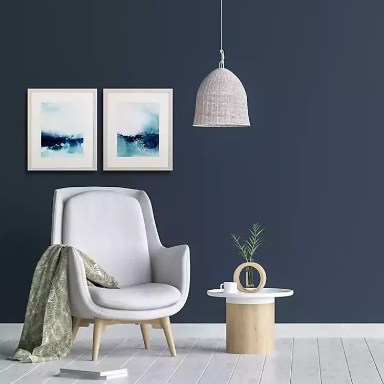 Kirklands Home Wispy Waves Framed Art Prints, Set of 2 Outlet