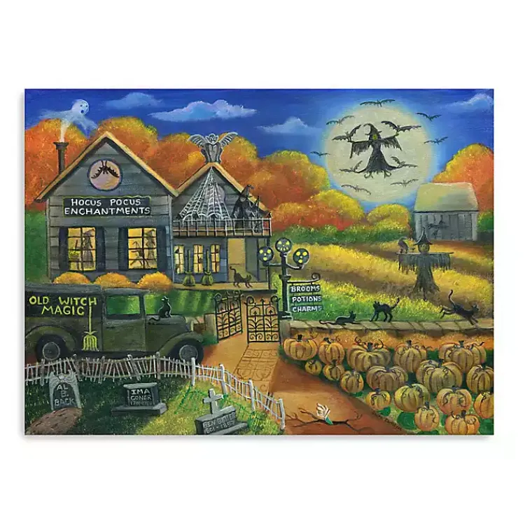 Halloween>Kirklands Home Witch Magic Canvas Art Print, 30x40