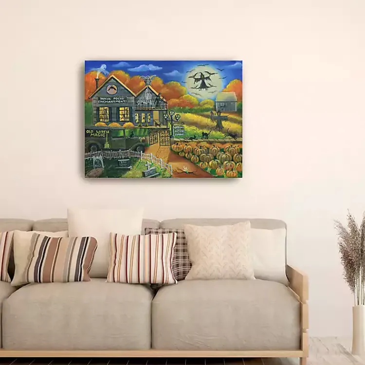 Halloween>Kirklands Home Witch Magic Canvas Art Print, 30x40