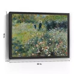Kirklands Home Woman with Parasol Garden Canvas Print, 22x18 in. Best