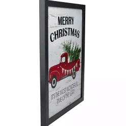 Christmas Art & Wall Decor>Kirklands Home Wonderful Christmas Tree Truck Christmas Wall Art