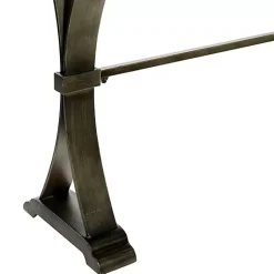 Kirklands Home Wood & Metal Trestle Base Console Table Best