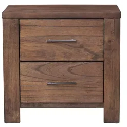 Kirklands Home Wood Bryan Nightstand Brown Outlet