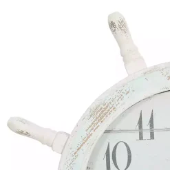 Kirklands Home Wood Ship Wheel Wall Clock Discount