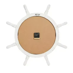 Kirklands Home Wood Ship Wheel Wall Clock Discount